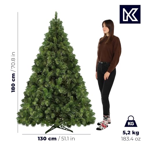 Kadax naturgetreuer künstlicher Christbaum - 6