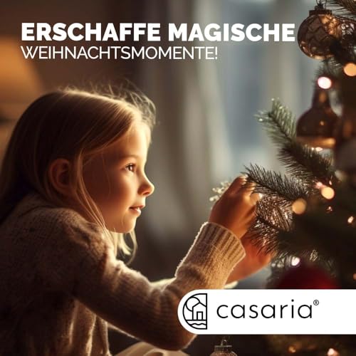 Casaria künstlicher Weihnachtsbaum mit LED-Lichterkette - 5