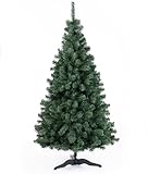 Künstlicher Weihnachtsbaum 180 cm Grün Tannenbaum Christbaum Tanne Unecht Weihnachtsdeko DecoKing Lena